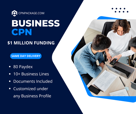 Business CPN - $1 Million Funding (Ready to Use)