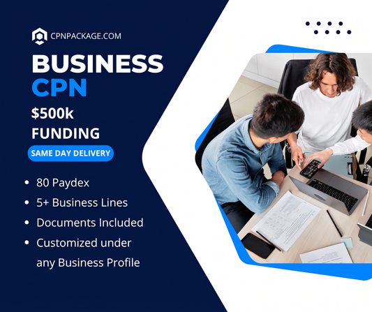 Business CPN - $500,000 Funding (Ready to Use)